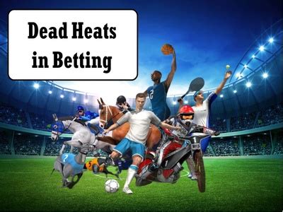 dead heat rules calculator|Dead Heats in Betting: What Happens & How Do You Calculate Y.